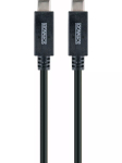 USB-kaabel Schwaiger LK 101 C USB 3.2 Gen 2 1 m Must