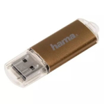 Hama 32GB Laeta USB-m&auml;lupulk USB Type-A 2.0 Pruun, L&auml;bipaistev