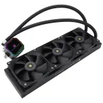 Thermalright Frozen Prism 360 BLACK 360 mm AIO vedelikjahuti protsessorile, RGB, must