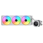 K&otilde;ik-&uuml;hes protsessori vedelikjahuti Cougar Poseidon Vistek 360, ARGB, 120 mm ventilaatorid, valge, toetab LGA1700/AM5