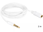 Audio Kaabel DeLOCK 3.5mm 2m Valge