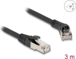 V&otilde;rgukaabel DeLOCK RJ45 Cat.8.1 S/FTP 45&deg; paremnurkne 3m must