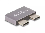 DeLOCK Adapter USB 40 Gbps USB USB-C 2 x isane kuni 2 x emane pordis&auml;&auml;stja metallist