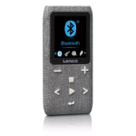 MP4-m&auml;ngija Lenco Xemio-861 8 GB Hall USB 3.2 FM-raadio