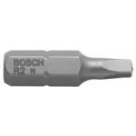 Square bit set Bosch Vierkant-Bit 3 extra hard C 6.3, 3 pieces