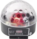 LED-efektvalgusti EUROLITE DMX BC-6 viie 3 W LED-iga, DMX-juhtimine
