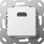 GIRA HDMI-pistikuadapter puhasvalge 566903 (566903)