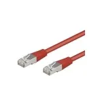 Wentronic Goobay CAT 5e paigalduskaabel, SF/UTP, punane, 5 m - CCA vasksegu (68035)
