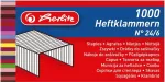 Klambrid HERLITZ 8760522 metallklambrite pakend &mdash; 2000 tk