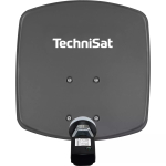 TechniSat DIGIDISH 33 satelliitantenn koos Satfinderi ja V/H-LNB-ga, kiltkivihall