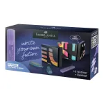 Marker set Faber-Castell 254603 &mdash; 16 tk, peitelotsik, metallik/mitmev&auml;rviline/pastelne