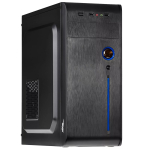 Akyga AK939BL Midi Tower arvutikorpus, ATX / Micro ATX / Mini ITX, 2x USB 2.0, toiteplokita, must