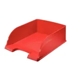 Leitz kirjaalus Plus Jumbo, Plast, Punane, A4, &Uuml;mbrik, Kiri, M&auml;rge, Paber, 242 x 330 x 95 mm, 255 x 357 x 103 mm