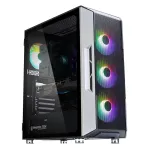 Zalman i3 Neo ATX Mid Tower RGB korpus, 4 ventilaatorit, must