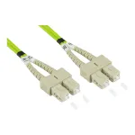Alcasa LW-801SC5 kiudoptiline kaabel 1 m LSZH OM5 SC roheline (LW-801SC5)