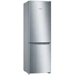 Bosch KGN36NLEA k&uuml;lmik-s&uuml;gavk&uuml;lmik alumise s&uuml;gavk&uuml;lmikuga, No Frost, 305 l, energiaklass E, roostevaba teras