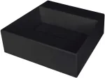 DEANTE Graniitkomposiidist &Uuml;hekordse Kausiga K&ouml;&ouml;givalamu Kraaniavaga - Kork, Must, Minimaalne Kapi Laius 45 cm