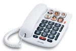 Alcatel TMAX10+ juhtmega lauatelefon valge