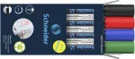 Schneider Maxx 293 Whiteboard ja Flipchart Marker Assorteeritud V&auml;rvid 2,0 - 5,0 mm, 4-pakk