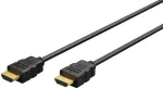 Goobay HDMI 2.0 kaabel Ethernetiga 4K 60Hz 7,5 m must
