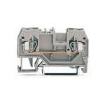 WAGO 280-901 L&auml;biv klemmliist, 2-juhiline, 2,5 mm&sup2;, CAGE CLAMP, hall