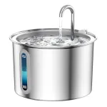 Oneisall roostevabast terasest purskkaev/jootja koertele ja kassidele, 3.2L, kolmekordne filtreerimine, &uuml;liv&auml;ike m&uuml;ra pump