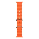 iWear S1 Soonega pehme silikoonist 20mm rihm Apple Watch 49mm / 45mm / 44mm / 42mm jaoks, oranž
