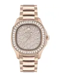 Philipp Plein Women's The Skeleton Quartz Watch PWTAA0723 38mm Black Silicone