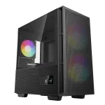 DeepCool CH360 DIGITAL R-CH360-BKAPE3D-G-1 Micro Tower arvutikorpus, micro ATX/Mini-ITX, karastatud klaas, must
