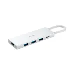 USB Hub Xiaomi XMDS05YM 5-in-1 USB-C USB 3.2 Gen 1 Valge