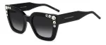 CAROLINA HERRERA HER0130S807 Naiste liblikap&auml;ikeseprillid, l&auml;ikiv must hall 52mm