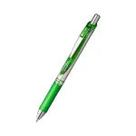 Pentel EnerGel Xm Sisset&otilde;mmatav Geelpliiats - Roheline - 0,35 mm - H&otilde;bedased Aktsendid