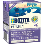 Bozita Purely Pat&eacute; Duoprotein Junior niiske koeratoit kana ja kalkuniga, 370 g