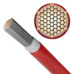 P&auml;ikesekaabel QOLTEC 53852 6 mm&sup2;, 100 m rull, punane