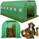 LEAN Garden foolium tunnel kasvuhoone PRO raam 25MM 10x4x2M 40M&sup2;