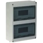 HT-24 Pindpaigaldatav hermeetiline jaotuskilp, 24 moodulit, IP65, hall