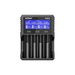 XTAR VX4 V2 KT Li-ion/LiFePO4/Ni-MH 18650 akulaadija