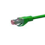 DSIT CAT 6 v&otilde;rgukaabel LSOH - S/FTP - 1 meeter - roheline (DC-S63-010)