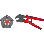 Knipex 97 33 02 kaablikrimpsimist&ouml;&ouml;riist Krimpsimist&ouml;&ouml;riist Sinine, Punane
