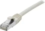 EXERTIS CONNECT Cat 6A S/FTP patch-kaabel, 3 m, hall, LSZH, &otilde;huke t&otilde;mbekaitse, 10 Gbps 858407