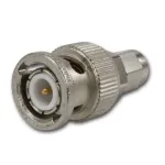 Teleg&auml;rtner BNC isane - SMA isane koaksiaaladapter, 50 oomi, DC-4 GHz, nikeldatud messing J01008A0018