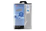 Brabantia triikimislaud kattega, 124x45 cm, metalliseeritud puuvill, 2 mm vaht, metallikhall