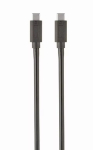 USB-C kuni USB-C kaabel Gembird CCP-USB3.1-CMCM-1M &mdash; 1 m, USB 3.2 Gen 1, must