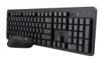 Trust Ody II klaviatuur hiir kaasas Universaalne RF juhtmevaba QWERTY USA inglise Must
