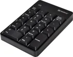 Sandberg Wireless Numeric Keypad 2, RF-juhtmevaba, 18, S&uuml;learvuti/PC, Must