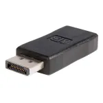 StarTech.com DP2HDMIADAP DisplayPort&ndash;HDMI videoadapter, passiivne, DP++ (isane) HDMI (emane), 1920x1200 / 1080p, heli l&auml;bilaskmine, must