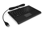 KeySonic ACK-3410 (US) klaviatuur Kontor USB US inglise Must