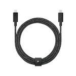 USB-kaabel Native Union Belt USB 2.0 USB-C to USB-C 2,4 m Must