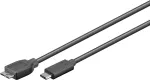 Microconnect USB3.1CAMIB3.06 USB-kaabel USB 3.2 Gen 2 (3.1 Gen 2) 0,6 m USB-C Micro-USB B Must