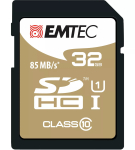M&auml;lukaart Emtec 32 GB SDHC Class 10 ECMSD32GHC10GP